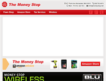 Tablet Screenshot of moneystop.net